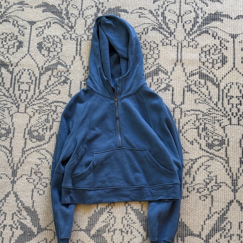 Scuba Half Zip with Hood